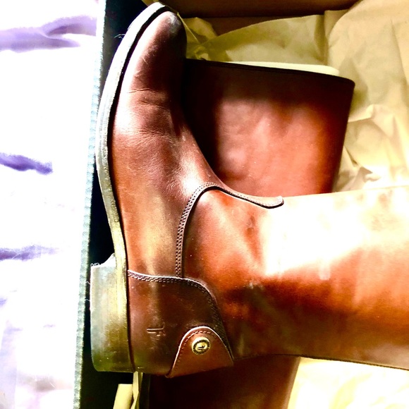 Frye Leather Boots Knee High-WILL TRADE FRYE BOOTS - Picture 4 of 12